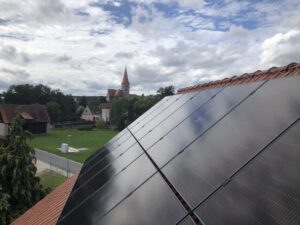 Solar Panels on Roof